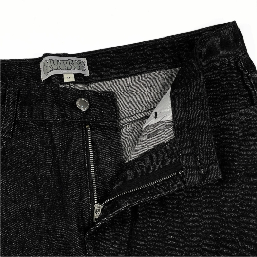 Raw Hide OGeans Denim Shorts Raw Black 3.JPG