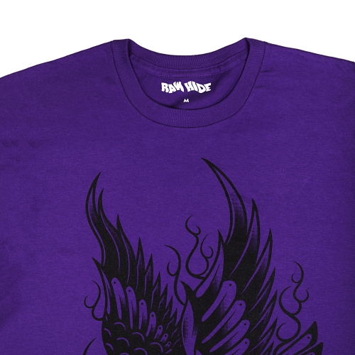 Raw Hide BGB by Jean Semaan T-Shirt Purple 2.jpg