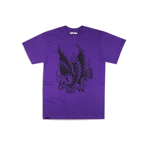 Raw Hide BGB by Jean Semaan T-Shirt Purple.jpg