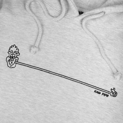 Raw Hide x Polish Pipe Hoodie Grey 2.jpg