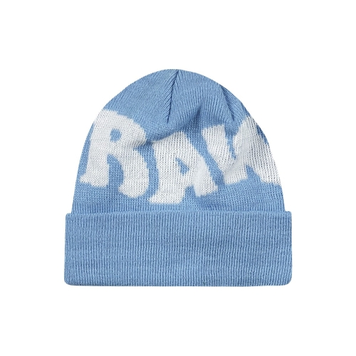 Raw Hide OG Logo Beanie Baby Blue 2.JPG