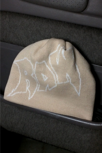 Raw Hide Spire Beanie Beige 2.JPG