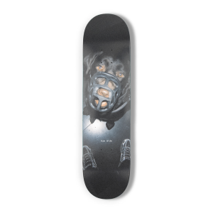 Raw Hide x Serio Muzzled Skateboard