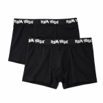 Raw Hide OG Logo Boxers 2-Pack / Black