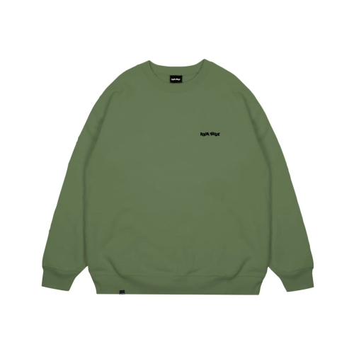 Raw Hide Mini OG Logo Crewneck Forest Green.JPG