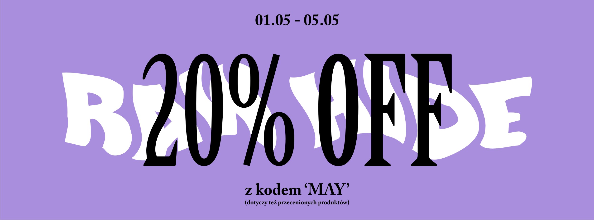 MAY sale